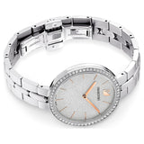 Swarovski Cosmopolitan Diamond Powder Silver Dial Silver Steel Strap Watch for Women - 5517807