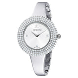 Swarovski Crystal Rose Silver Dial Silver Steel Strap Watch for Women - 5483853