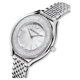 Swarovski Crystalline Aura Silver Dial Silver Steel Strap Watch for Women - 5519462