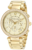 Michael Kors Parker Gold Dial Gold Steel Strap Watch for Women - MK5632