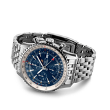 Breitling Navitimer Heritage Special Edition Blue Dial Silver Steel Strap Mens Watch - A1332412/C942