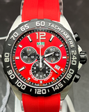 Tag Heuer Formula 1 Red Dial Watch for Men - CAZ101AN.FT8055