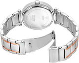 Guess Park Ave Silver Dial Two Tone Steel Strap Watch for Women - W0636L1