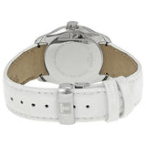 Tissot Couturier Lady Silver Dial White Leather Strap Watch For Women - T035.210.16.011.00