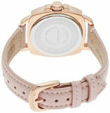 Coach Boyfriend Mother of Pearl White Dial Pink Leather Strap Watch for Women - 14503151