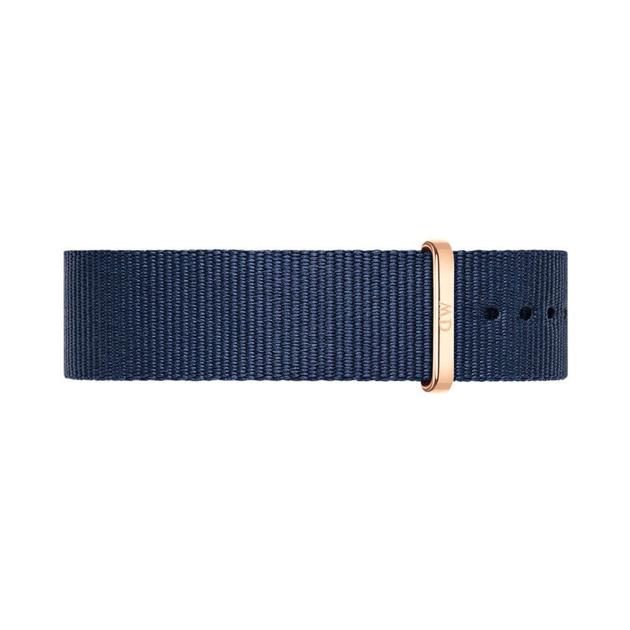 Daniel Wellington Classic Bayswater Black Dial Black NATO Strap Watch For Men - DW00100277