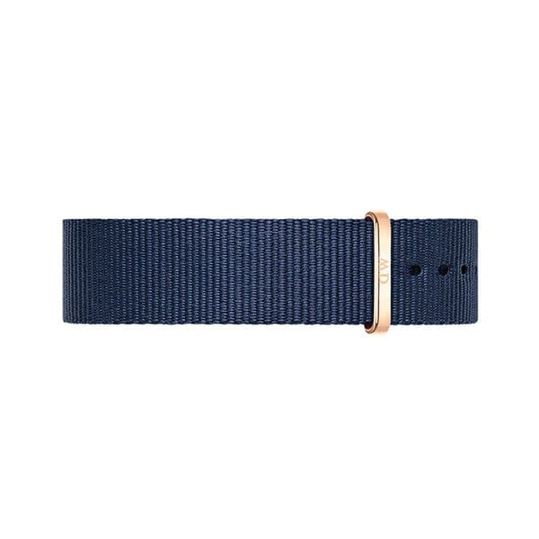 Daniel Wellington Classic Bayswater Black Dial Black NATO Strap Watch For Women - DW00100281
