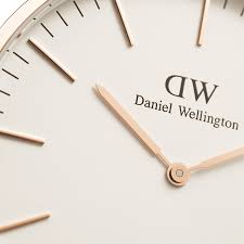 Daniel Wellington Classic Bristol White Dial Brown Leather Strap Watch For Men - DW00100009