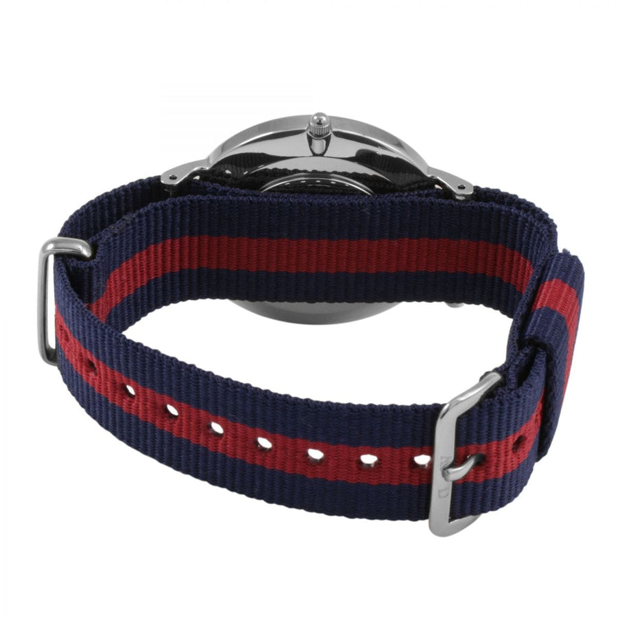 Daniel Wellington Classic Oxford White Dial Two Tone NATO Strap Watch For Women - DW00100046