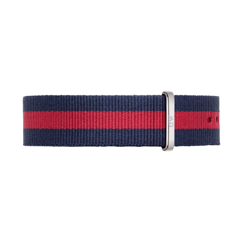 Daniel Wellington Classic Oxford White Dial Two Tone Nylon Strap Watch For Men - DW00100015