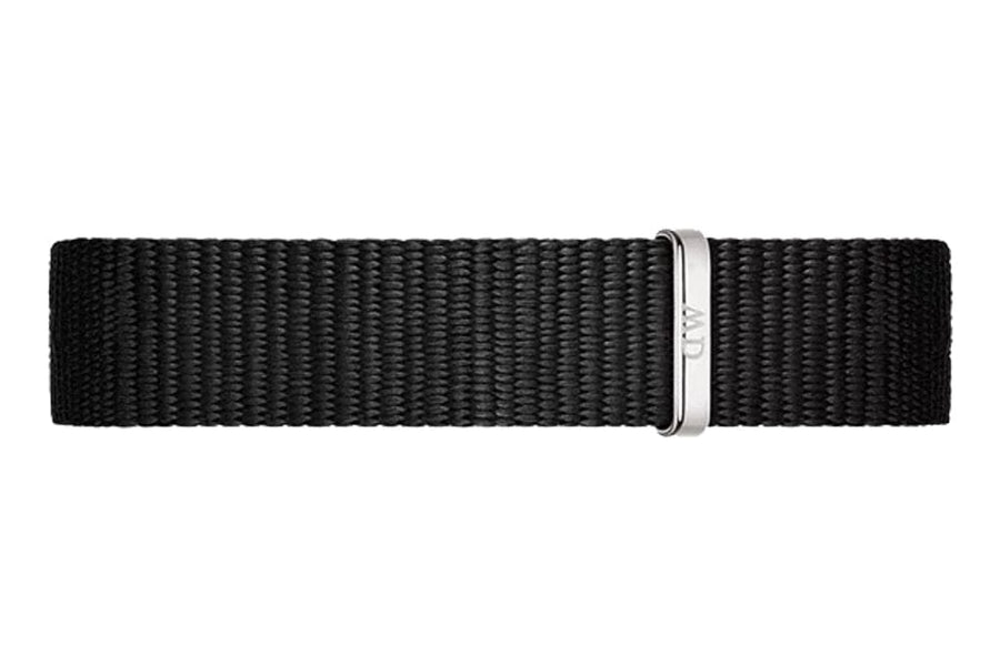 Daniel Wellington Classic Petite Cornwall Black Dial Black NATO Strap Watch For Women - DW00100216