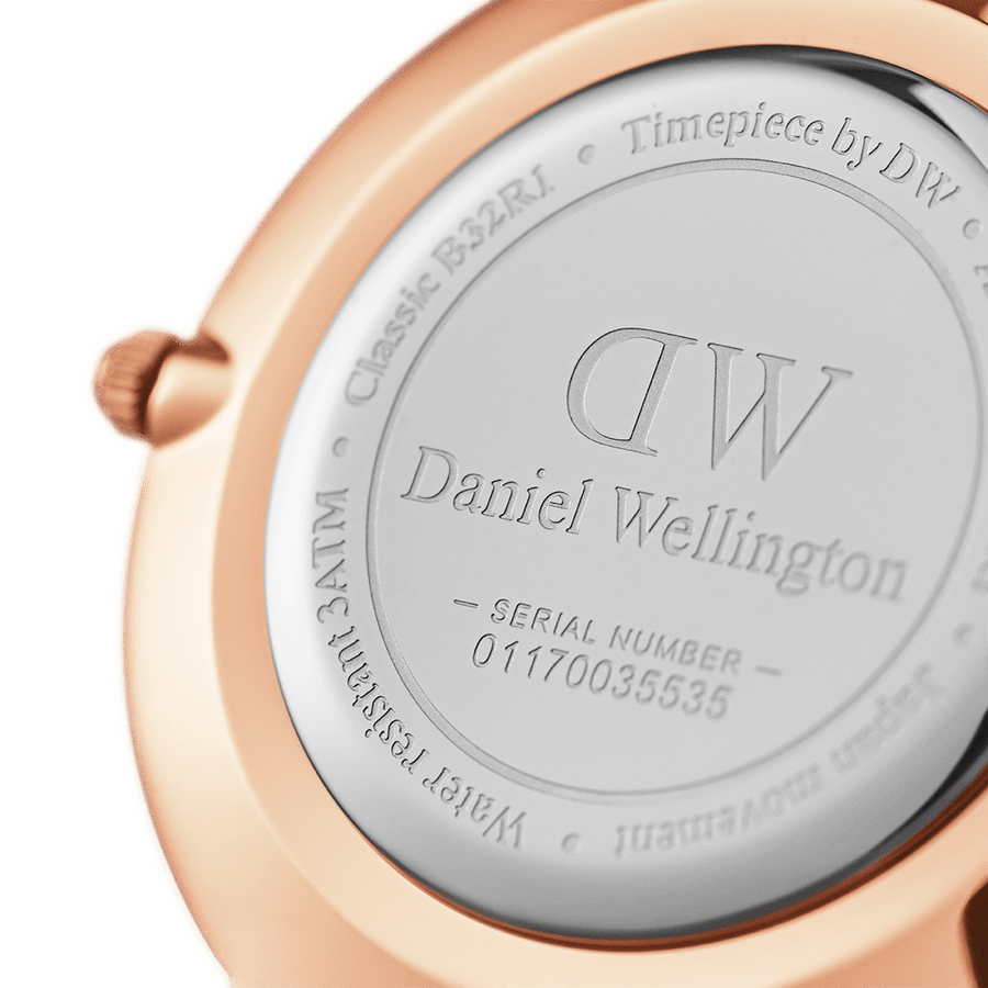 Daniel Wellington Classic Petite Cornwall White Dial Green NATO Strap Watch For Women - DW00100253