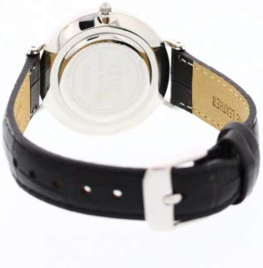 Daniel Wellington Classic Petite Reading Black Dial Black Leather Strap Watch For Women - DW00100179