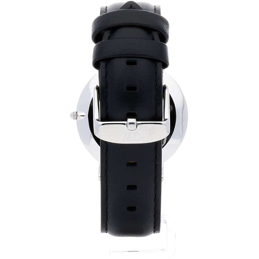 Daniel Wellington Classic Sheffield Black Dial Black Leather Strap Watch For Women - DW00100145