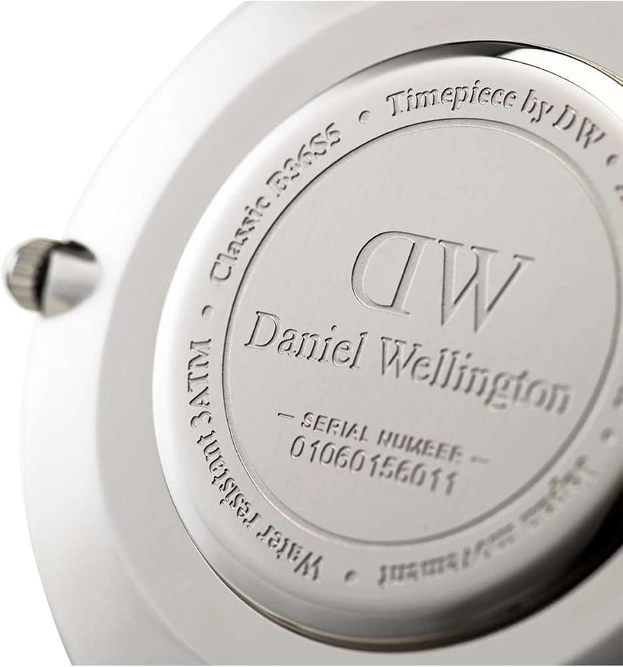 Daniel Wellington Classic Southampton White Dial Three Tone Nylon Strap Watch For Women - DW00100050