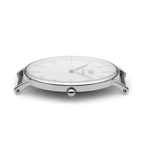 Daniel Wellington Classic Southampton White Dial Three Tone Nylon Strap Watch For Women - DW00100050