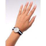 Daniel Wellington Classy Glasgow White Dial Two Tone NATO Strap Watch For Women - DW00100074