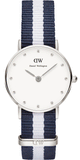 Daniel Wellington Classy Glasgow White Dial Two Tone NATO Strap Watch For Women - DW00100074