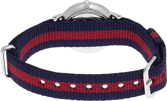 Daniel Wellington Classy Oxford White Dial Two Tone Nylon Strap Watch For Women - DW00100072