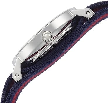 Daniel Wellington Classy Oxford White Dial Two Tone Nylon Strap Watch For Women - DW00100072