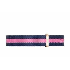 Daniel Wellington Classy Winchester White Dial Two Tone NATO Strap Watch For Women - DW00100065