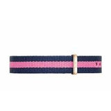 Daniel Wellington Classy Winchester White Dial Two Tone NATO Strap Watch For Women - DW00100065