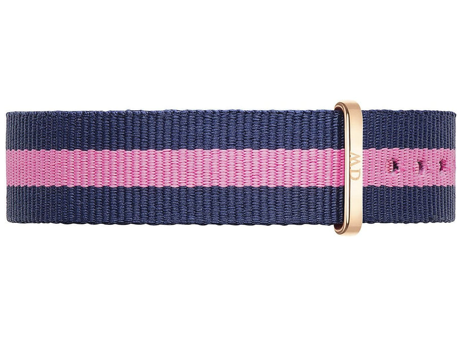 Daniel Wellington Classy Winchester White Dial Two Tone NATO Strap Watch For Women - DW00100077
