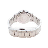 Daniel Wellington Iconic Link Black Dial Silver Steel Strap Watch For Women - DW00100206