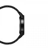 Daniel Wellington Iconic Link Ceramic Black Dial Black Steel Strap Watch For Women - DW00100415