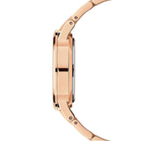 Daniel Wellington Iconic Link Emerald Green Dial Rose Gold Steel Strap Watch For Women - DW00100419