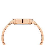 Daniel Wellington Iconic Link Emerald Green Dial Rose Gold Steel Strap Watch For Women - DW00100421