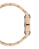 Daniel Wellington Iconic Link Unitone Rose Gold Dial Rose Gold Steel Strap Watch For Women - DW00100401