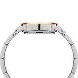 Daniel Wellington Iconic Link White Dial Two Tone Steel Strap Watch For Women - DW00100359