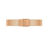 Daniel Wellington Quadro Studio White Dial Gold Stainless Steel Watch For Women - DW00100517