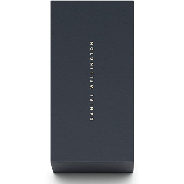 Daniel Wellington Petite Ashfield Black Dial Black Mesh Strap Watch For Women - DW00100245