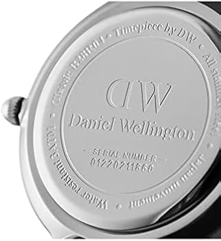 Daniel Wellington Petite Cornwall Black Dial Black Nylon Strap Watch For Women - DW00100248