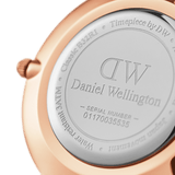 Daniel Wellington Petite Dover Quartz White Dial White NATO Strap Watch For Women - DW001000313