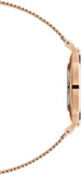 Daniel Wellington Petite Emerald Green Dial Gold Mesh Strap Watch For Women - DW00100479