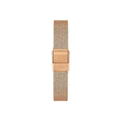 Daniel Wellington Pressed Melrose Emerald Green Rose Gold Mesh Strap Watch For Women - DW00100445