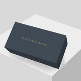 Daniel Wellington Quadro Melrose Green Dial Rose Gold Mesh Strap Watch For Women - DW00100437