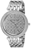 Michael Kors Darci Silver Dial Silver Steel Strap Watch for Women - MK3404