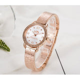 Coach Delancey White Dial Rose Gold Steel Strap Watch for Women - 14502355