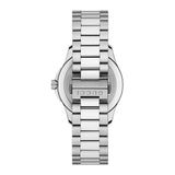 Gucci G Timeless Diamonds Black Dial Silver Steel Strap Watch For Men - YA126456