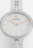 Swarovski Cosmopolitan Diamond Powder Silver Dial Silver Steel Strap Watch for Women - 5517807