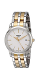 Tissot T Classic Dream White Dial Two Tone Steel Strap Watch for Men - T033.410.22.011.01