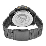 Diesel Mega Chief Chronograph Grey Dial Grey Steel Strap Watch For Men - DZ4466