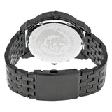Diesel Mini Daddy Dual Time Black Dial Black Stainless Steel Strap Watch For Men - DZ7316