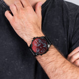 Diesel Mr Daddy 2.0 Black Dial Black Stainless Steel Watch For Men - DZ7395