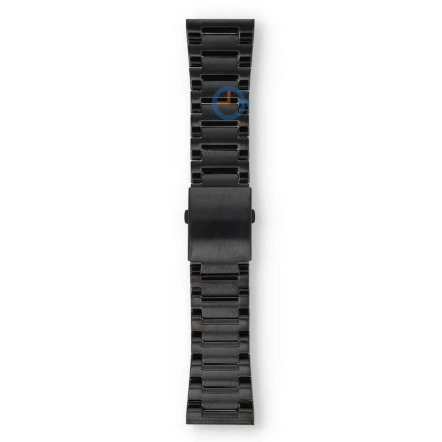 Diesel Mr. Daddy 2.0 Black Dial Black Steel Strap Watch For Men - DZ7435