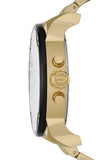 Diesel Mr Daddy 2.0 Black Dial Gold Stainless Steel Watch For Men - DZ7333